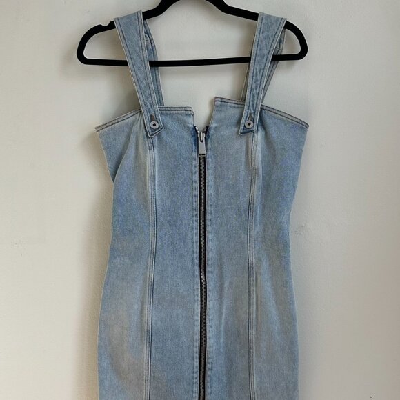 HERON PRESTON ASYMMETRICAL DENIM DRESS - One of a kind! - Picture 5 of 7